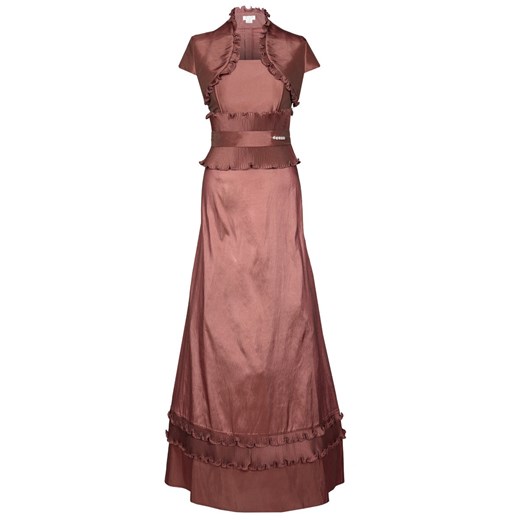 Sukienka FSU137 RÓŻOWY CEGLASTY ze sklepu fokus.pl w kategorii Sukienki - zdjęcie 186627746