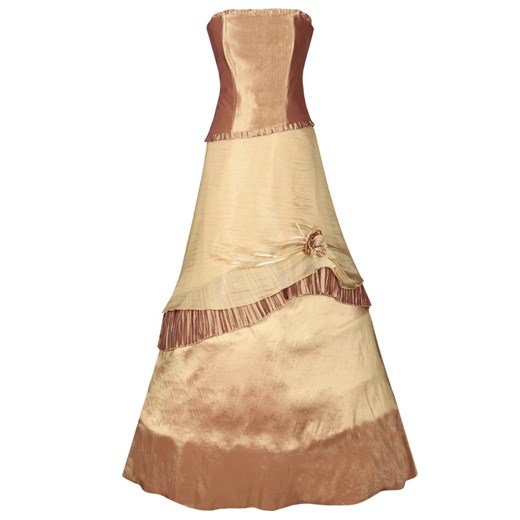 Sukienka FSU076 STARE ZŁOTO ze sklepu fokus.pl w kategorii Sukienki - zdjęcie 186627775