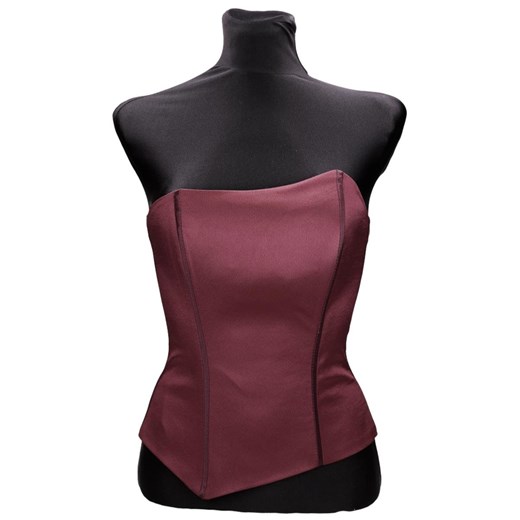 Gorset FGR000 BAKŁAŻAN ze sklepu fokus.pl w kategorii Bluzki damskie - zdjęcie 186627839