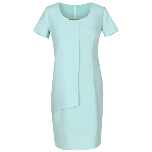 Sukienka FSU1111 TURKUSOWY JASNY ze sklepu fokus.pl w kategorii Sukienki - zdjęcie 186627845