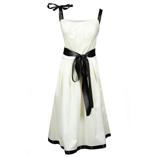 Sukienka FSU153 EKRI ze sklepu fokus.pl w kategorii Sukienki - zdjęcie 186628028