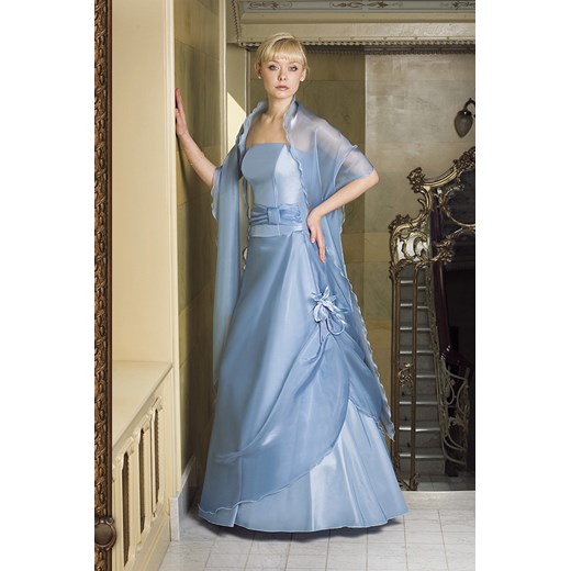 Sukienka FSU034 BŁEKITNY CIEMNY ze sklepu fokus.pl w kategorii Sukienki - zdjęcie 186628445