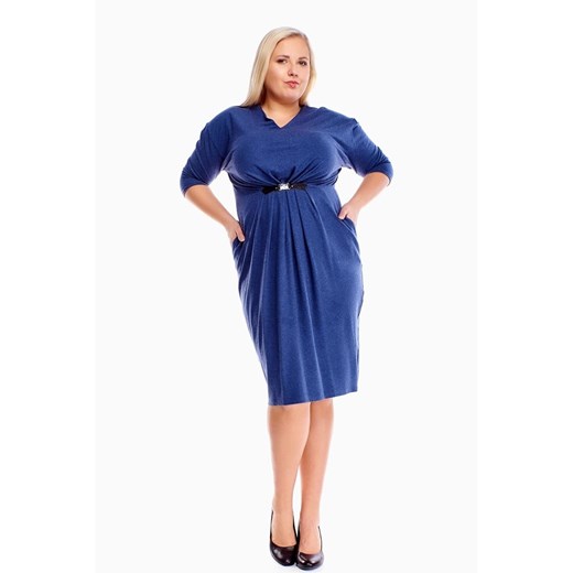 Sukienka FSU970 JEANSOWY ze sklepu fokus.pl w kategorii Sukienki - zdjęcie 186628646
