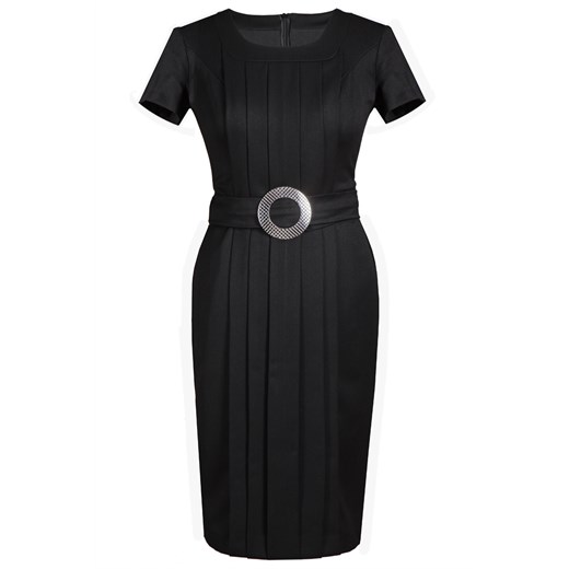 Sukienka FSU316 CZARNY ze sklepu fokus.pl w kategorii Sukienki - zdjęcie 186628656