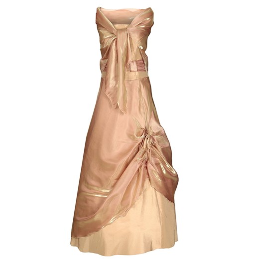 Sukienka FSU034 ZŁOTO STARE ze sklepu fokus.pl w kategorii Sukienki - zdjęcie 186628727