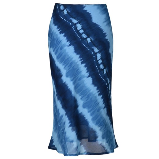 Spódnica FSP771  NIEBIESKI + GRANATOWY ze sklepu fokus.pl w kategorii Spódnice - zdjęcie 186628957