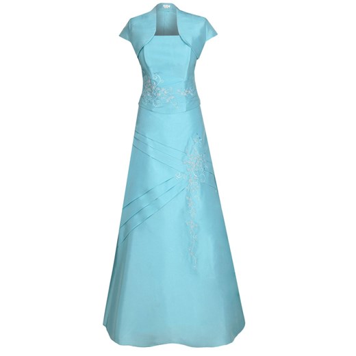 Sukienka FSU089 TURKUSOWY ze sklepu fokus.pl w kategorii Sukienki - zdjęcie 186629157