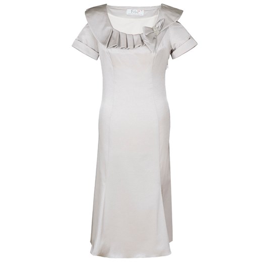 Sukienka FSU214 BEŻOWY JASNY ze sklepu fokus.pl w kategorii Sukienki - zdjęcie 186629576