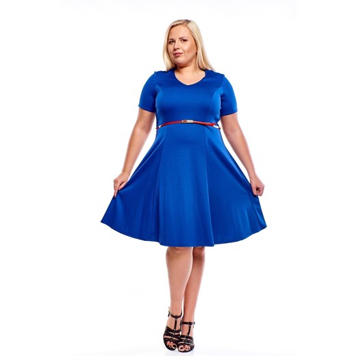 Sukienka FSU1006 CHABROWY ze sklepu fokus.pl w kategorii Sukienki - zdjęcie 186629819