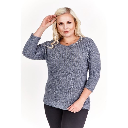 Bluzka FBZ882A JEANS ze sklepu fokus.pl w kategorii Swetry damskie - zdjęcie 186629969