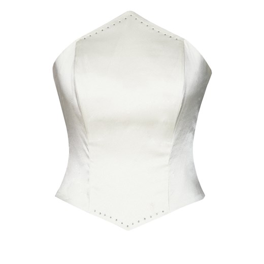 Gorset FGR047 EKRI ze sklepu fokus.pl w kategorii Bluzki damskie - zdjęcie 186630005