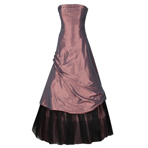 Sukienka FSU075 MIEDZIANO-RÓŻOWY ze sklepu fokus.pl w kategorii Sukienki - zdjęcie 186630048