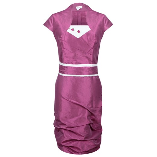 Sukienka FSU154 AMARANTOWY ŚREDNI ze sklepu fokus.pl w kategorii Sukienki - zdjęcie 186630105