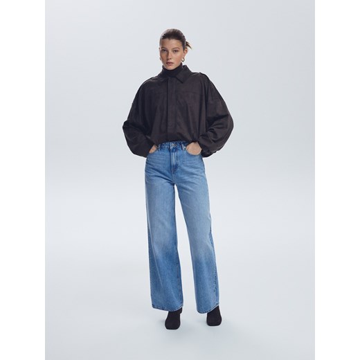 Reserved - Jeansy baggy fit - niebieski Reserved 42 Reserved