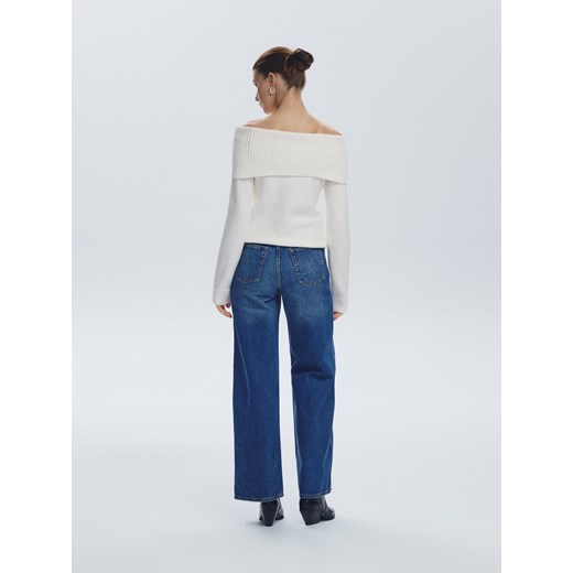 Reserved - Jeansy baggy fit - indigo jeans Reserved 40 Reserved