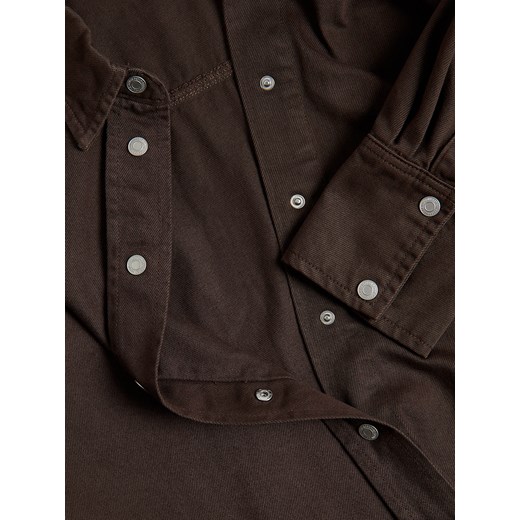 Reserved - Jeansowa koszula - dark grey jeans Reserved S Reserved