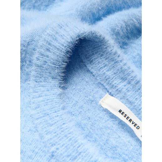 Reserved - Sweter Lilo i Stitch z wiskozą - jasnoniebieski Reserved 122/128 (6-8 lat) Reserved