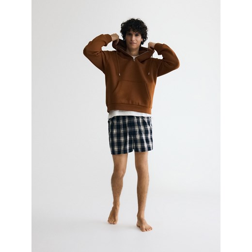 Reserved - Bluza z kapturem - miedziany Reserved XL Reserved