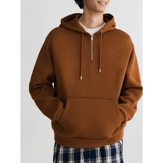 Reserved - Bluza z kapturem - miedziany Reserved M Reserved