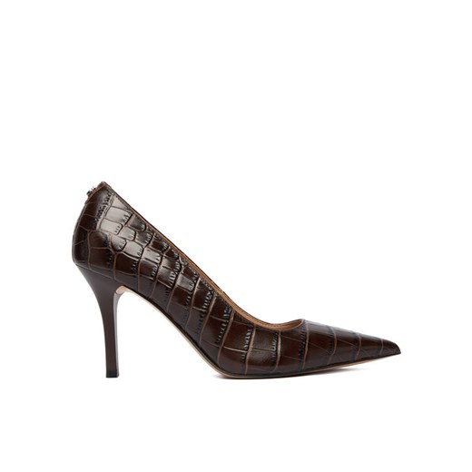 Szpilki Guess FLFPRN LEP08 Brązowy ze sklepu eobuwie.pl w kategorii Czółenka - zdjęcie 186630977