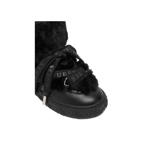 Guess Śniegowce FLFUEK FUR10 Czarny Guess 36 MODIVO