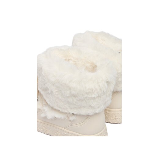 Guess Śniegowce FLFUEK FUR10 Écru Guess 38 MODIVO