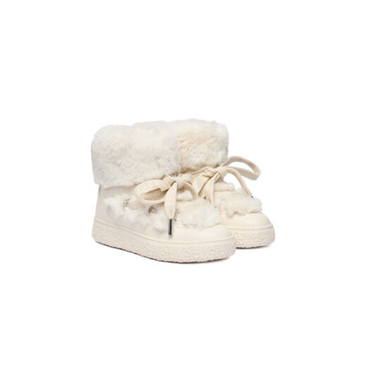Guess Śniegowce FLFUEK FUR10 Écru Guess 36 MODIVO