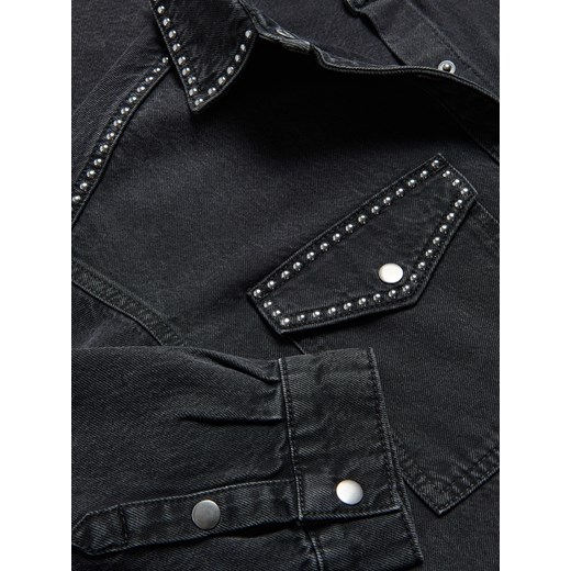 Reserved - Jeansowa sukienka - czarny Reserved S Reserved