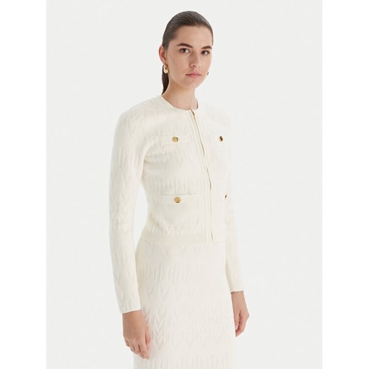 Marciano Guess Kardigan 5BGR06 5661Z Écru Regular Fit ze sklepu MODIVO w kategorii Swetry damskie - zdjęcie 186633939