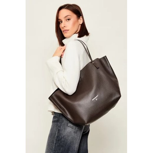 Patrizia Pepe Skórzana shopperka + saszetka Patrizia Pepe OS Gomez Fashion Store