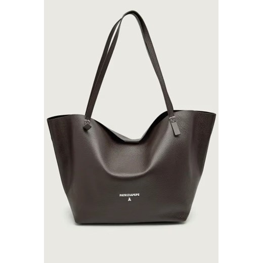 Patrizia Pepe Skórzana shopperka + saszetka Patrizia Pepe OS Gomez Fashion Store