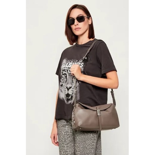 Pinko Skórzana torebka na ramię NEW SADDLE CLASSIC Pinko OS Gomez Fashion Store