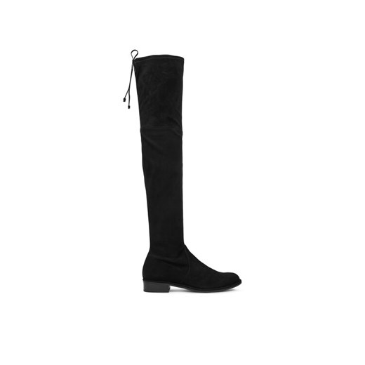 Muszkieterki Stuart Weitzman Lowland Czarny ze sklepu eobuwie.pl w kategorii Kozaki damskie - zdjęcie 186635776