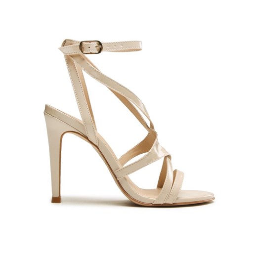 Sandały Eva Minge EM-67-13-001623 Beżowy ze sklepu eobuwie.pl w kategorii Sandały damskie - zdjęcie 186635817