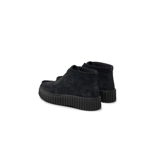 Botki Clarks Torhill Moss 26179360 Czarny Clarks 40 eobuwie.pl