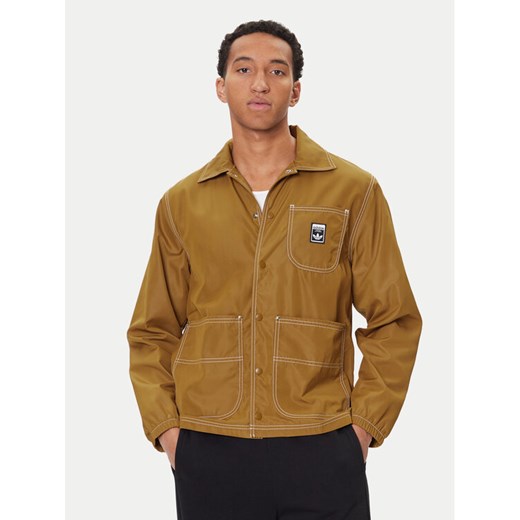 adidas Kurtka przejściowa Wabash JW0173 Brązowy Regular Fit ze sklepu MODIVO w kategorii Kurtki męskie - zdjęcie 186636606