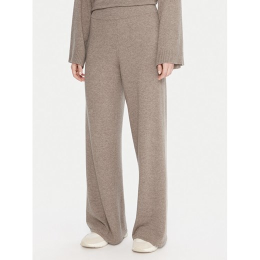 Kontatto Spodnie dzianinowe 3M0966C Beżowy Relaxed Fit Kontatto OS MODIVO