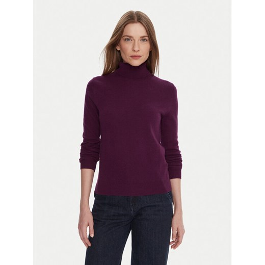 United Colors Of Benetton Golf 1002D2348 Fioletowy Regular Fit ze sklepu MODIVO w kategorii Swetry damskie - zdjęcie 186636656