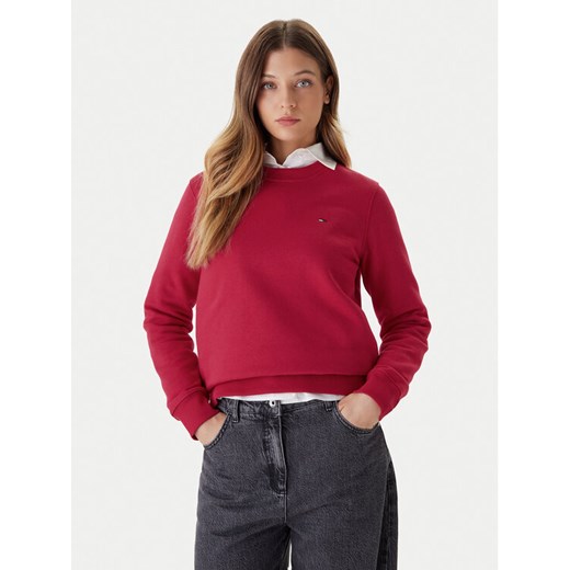 Tommy Jeans Bluza Flag DW0DW19959 Różowy Regular Fit Tommy Jeans S MODIVO