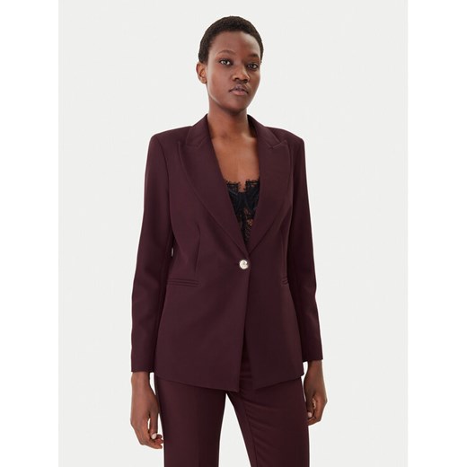 Maryley Marynarka 25IB187/M06/43BU Bordowy Regular Fit ze sklepu MODIVO w kategorii Marynarki damskie - zdjęcie 186636677