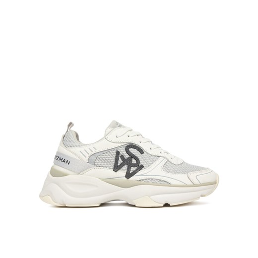 Stuart Weitzman Sneakersy Trainer SH318 Biały ze sklepu MODIVO w kategorii Buty sportowe damskie - zdjęcie 186636709