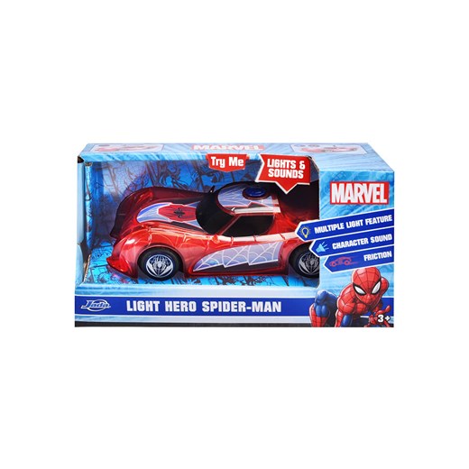 Dickie Toys Samochód &quot;Marvel Light Hero - Spider-Man&quot; - 3+ ze sklepu Limango Polska w kategorii Zabawki - zdjęcie 186638217