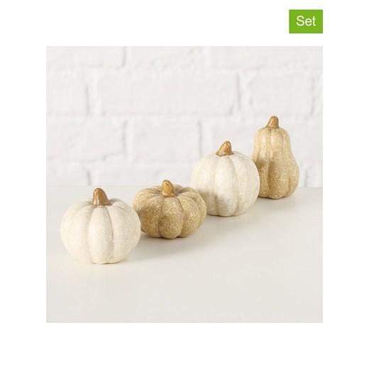 Boltze Dekoracje (4 szt.) &quot;Pumpky&quot; w kolorze kremowym ze sklepu Limango Polska w kategorii Dekoracje - zdjęcie 186638467
