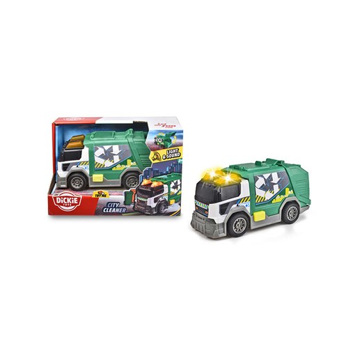 Dickie Toys Pojazd &quot;City Cleaner&quot; w kolorze zielonym - 3+ ze sklepu Limango Polska w kategorii Zabawki - zdjęcie 186638696