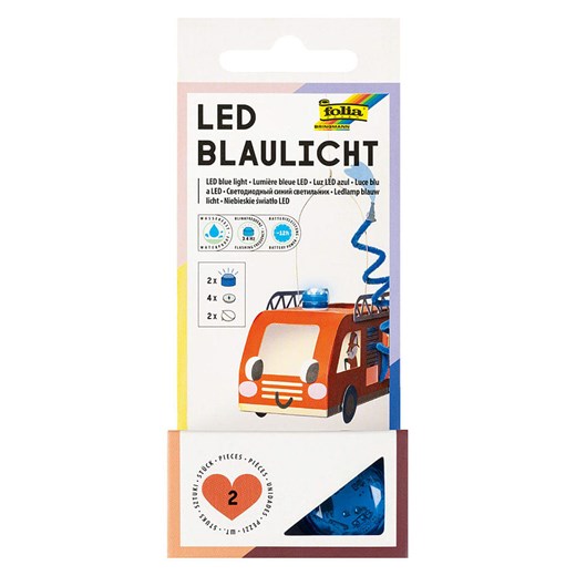 folia PAPER Niebieskie światła LED - 5+ Folia Paper onesize okazja Limango Polska