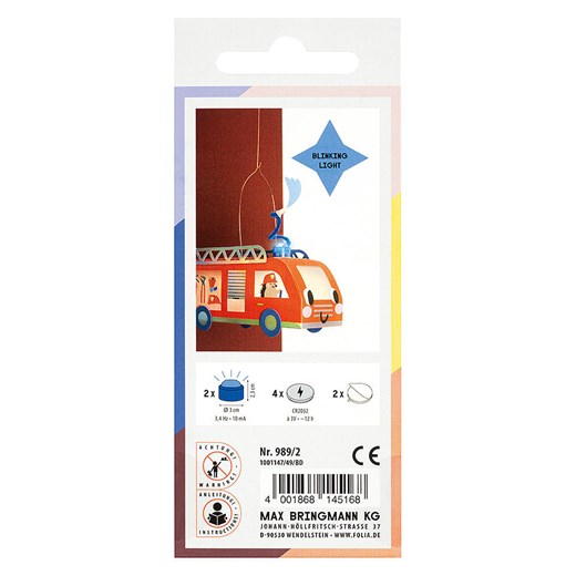 folia PAPER Niebieskie światła LED - 5+ Folia Paper onesize Limango Polska promocja