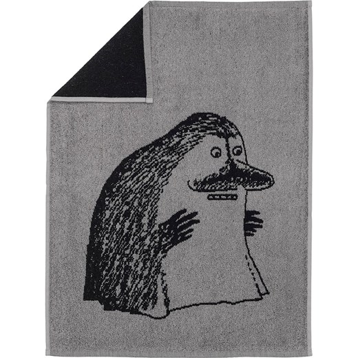 Moomin Ręcznik &quot;The Groke&quot; w kolorze szaro-czarnym do rąk - 70 x 50 cm ze sklepu Limango Polska w kategorii Ręczniki - zdjęcie 186638846