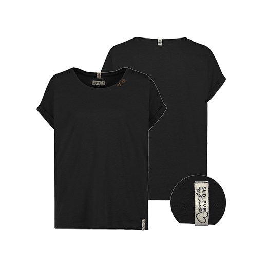 Sublevel Koszulka w kolorze czarnym L okazja Limango Polska