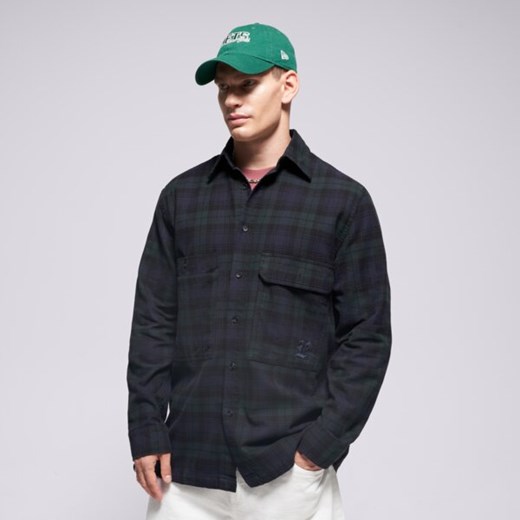 PROSTO KOSZULA SHIRT CHECK NAVY ze sklepu Sizeer w kategorii Koszule męskie - zdjęcie 186639419