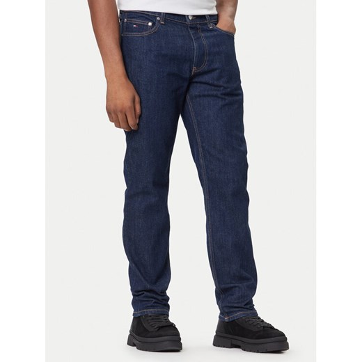 Tommy Jeans Jeansy Ryan DM0DM22187 Granatowy Slim Fit ze sklepu MODIVO w kategorii Jeansy męskie - zdjęcie 186639797